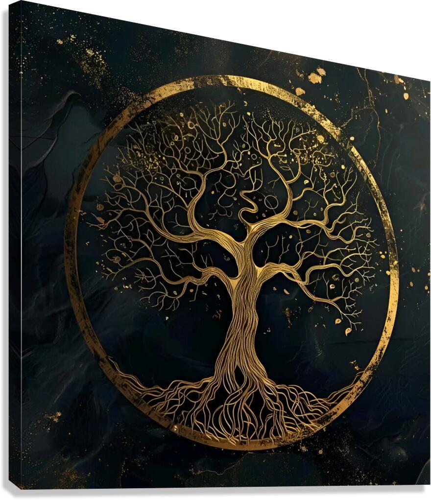 Tree Oumaima Canvas Print