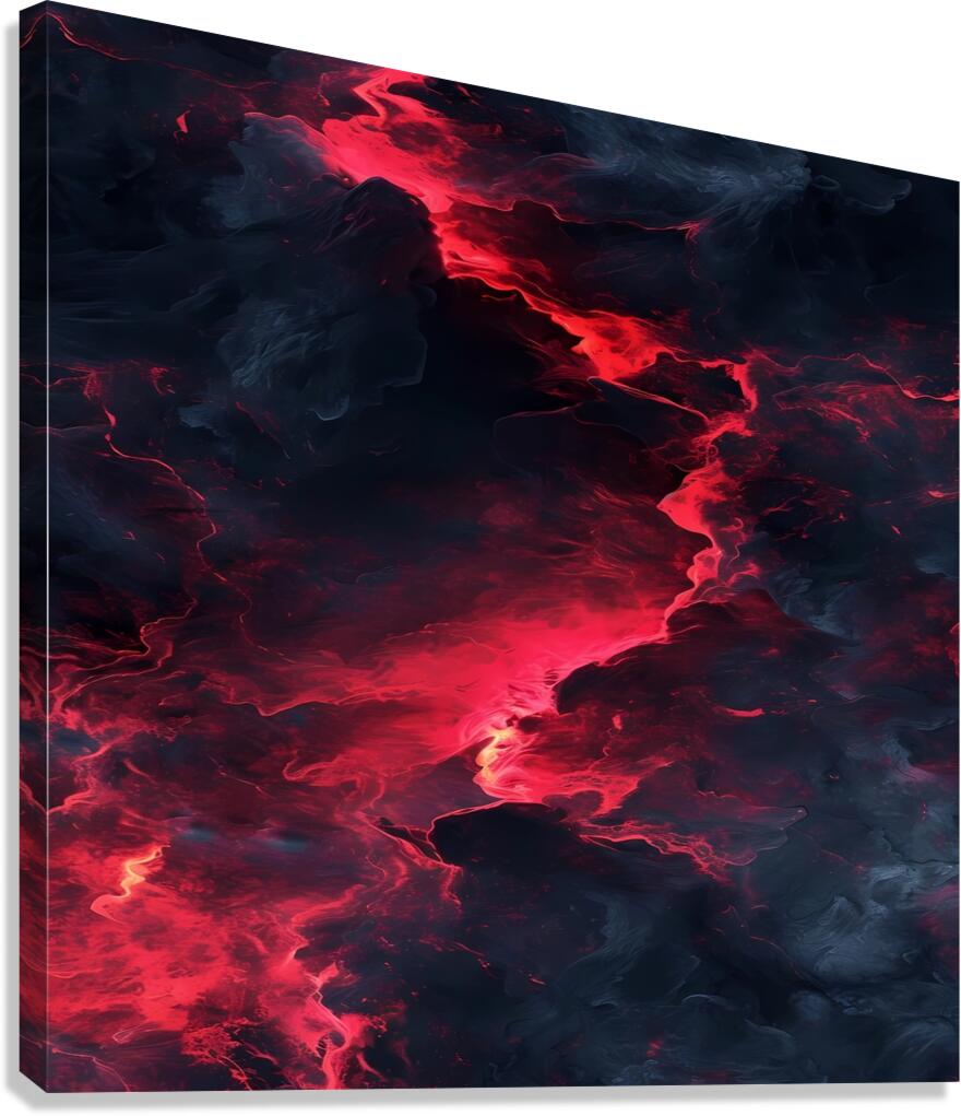 Infernal Flow Canvas Print