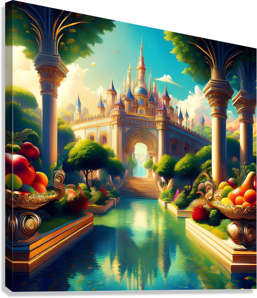 Enchanted Garden Canvas Print