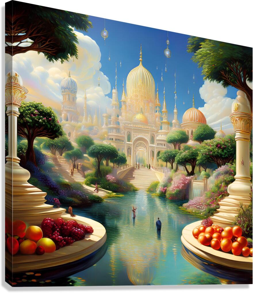 Celestial City Canvas Print