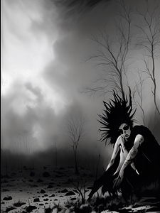 A Haunting Gaze into the Shadows