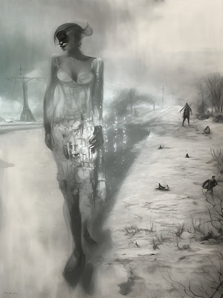 Fading Boundaries Print