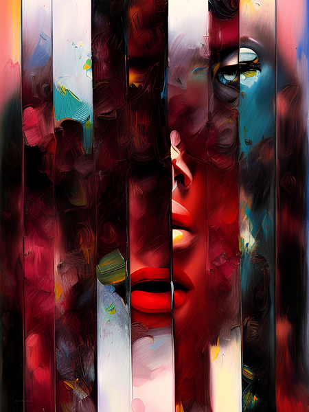 Fragments of a Silent Storm Print