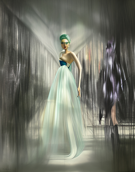 The Whisper of Silk and Steel Print