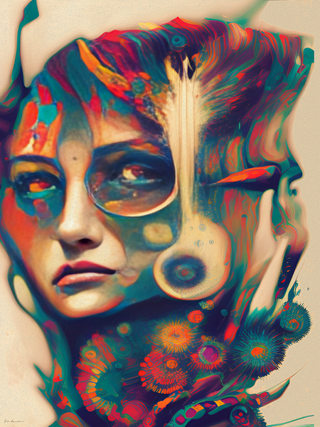 Neural Dreamscape Print