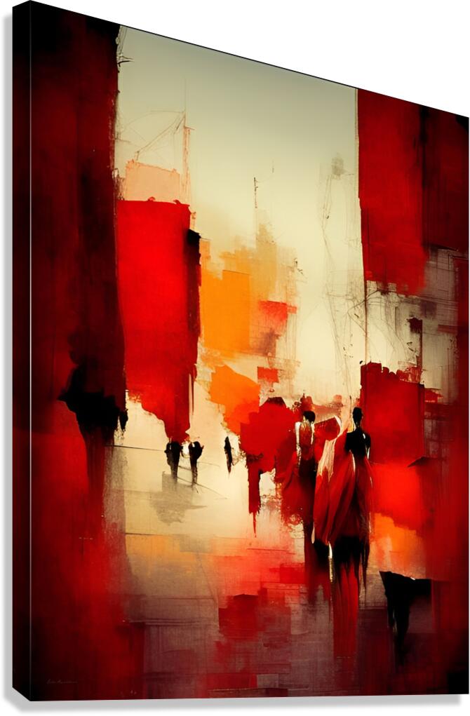 Between Worlds Canvas Print