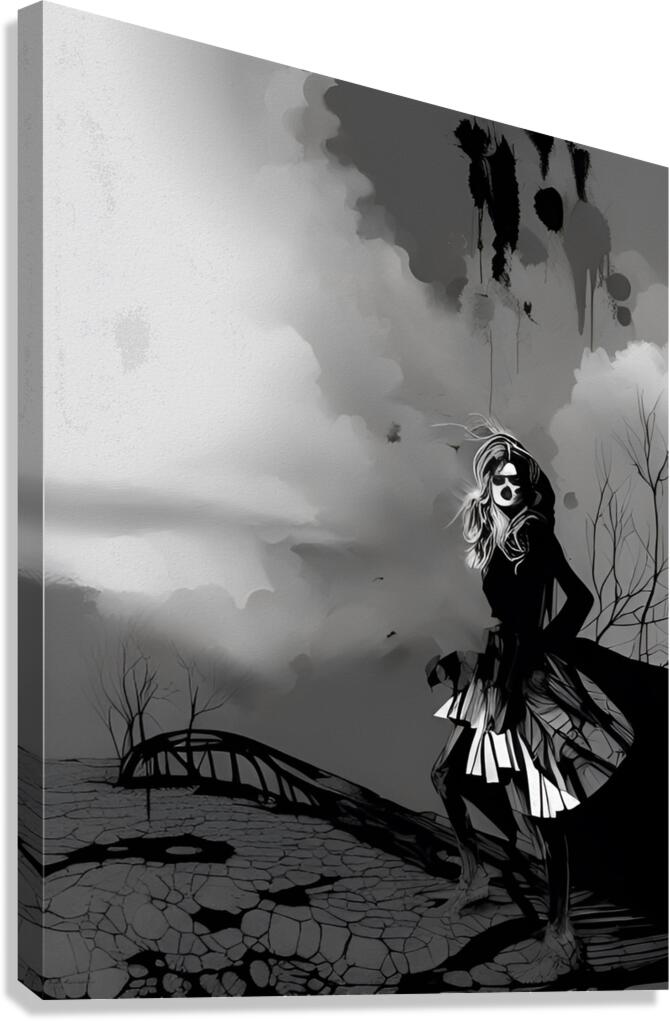 Winds of Desolation Canvas Print