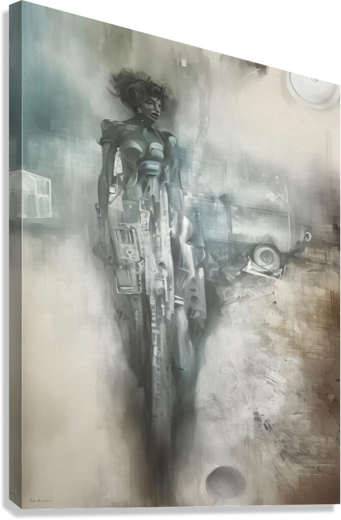 Steel and Soul Canvas Print