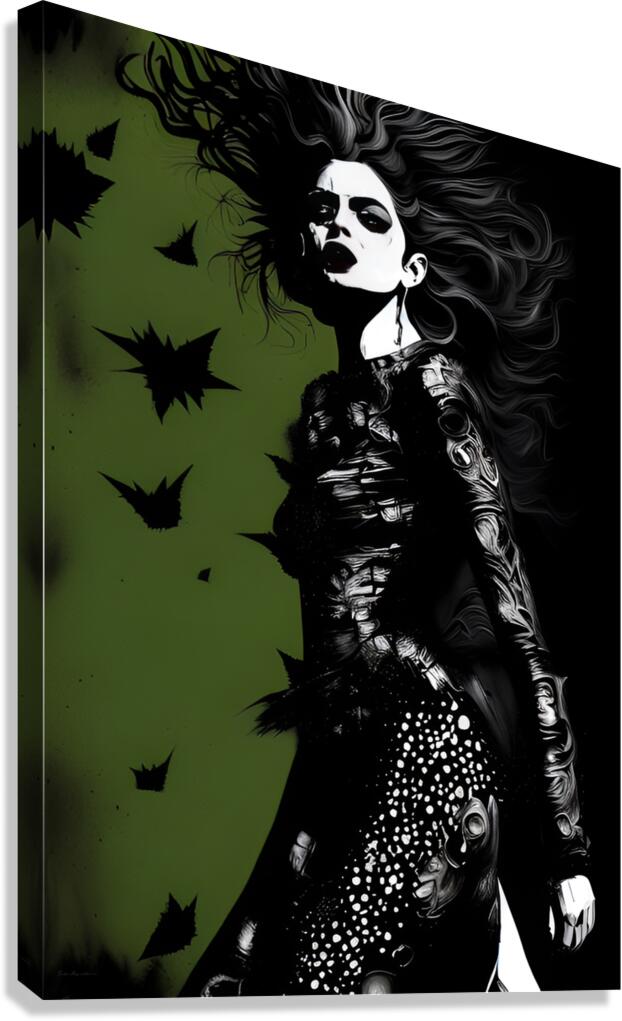 Midnight Enigma Canvas Print