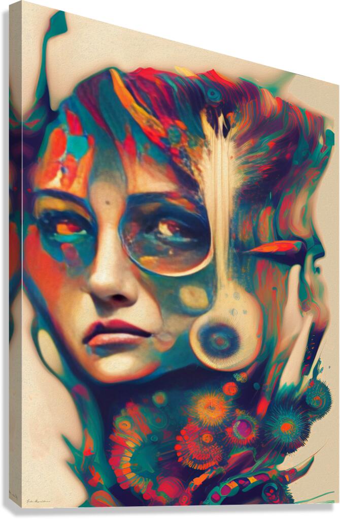 Neural Dreamscape Canvas Print