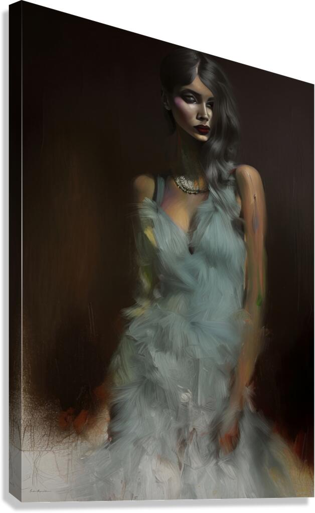 Fading Elegance Canvas Print