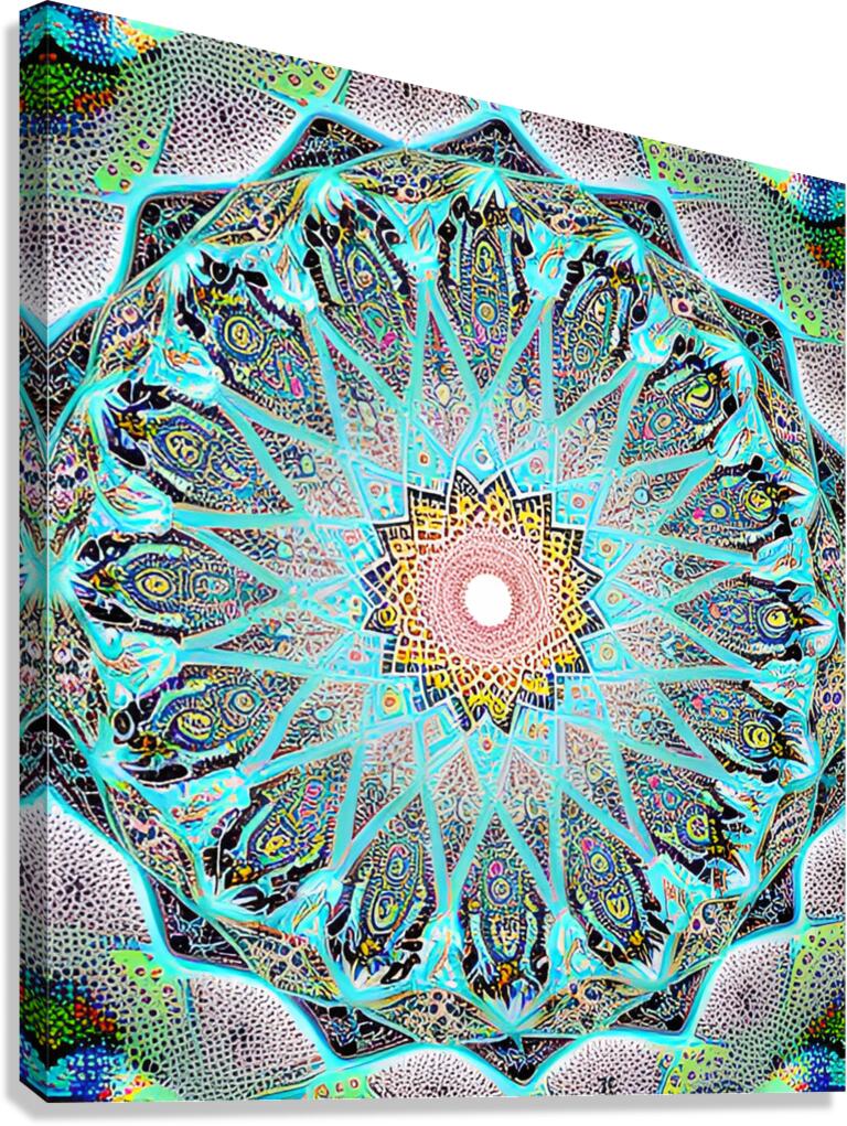 Prismatic Harmony Canvas Print