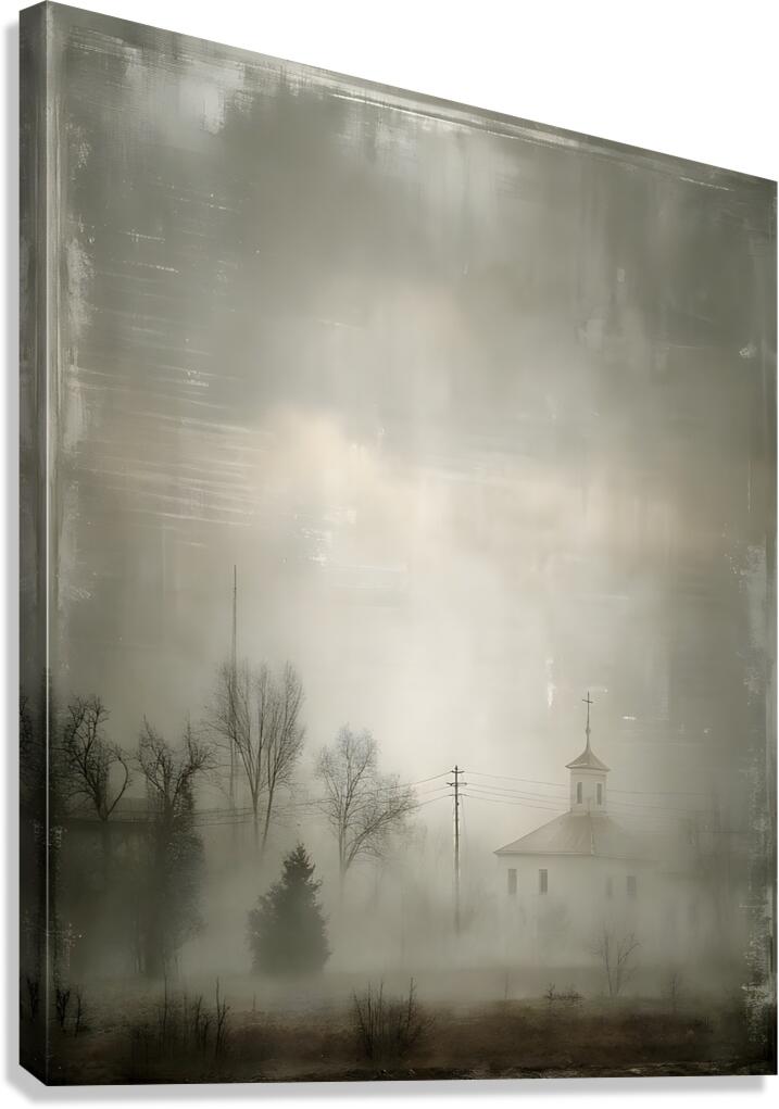 Clouded Silence Canvas Print