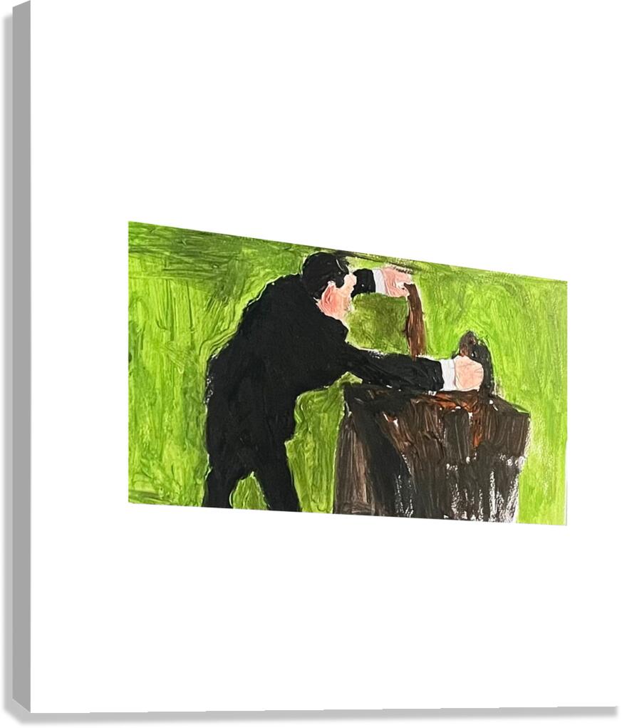 The Dog Canvas Print