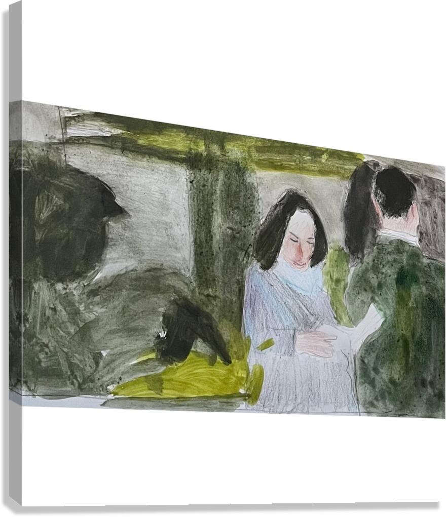 U-Bahn  Canvas Print