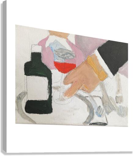 The Dinner Canvas Print
