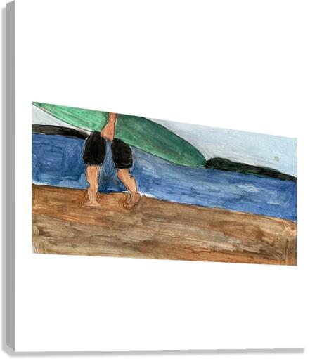 The Waves Canvas Print