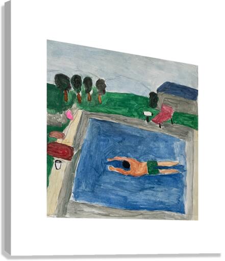 The Pool Canvas Print