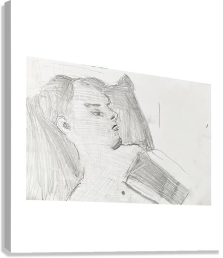 Drawing Canvas Print
