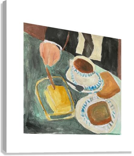 The Breakfast Canvas Print