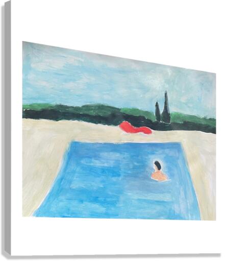Pool Canvas Print