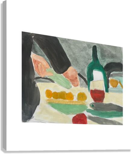 Dinner Canvas Print