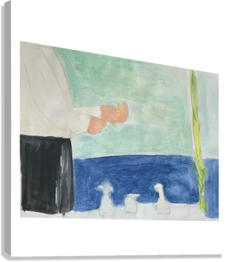 The Bathroom Canvas Print