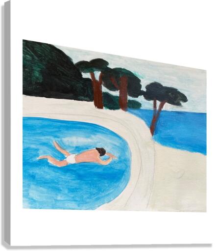 The Pool Canvas Print
