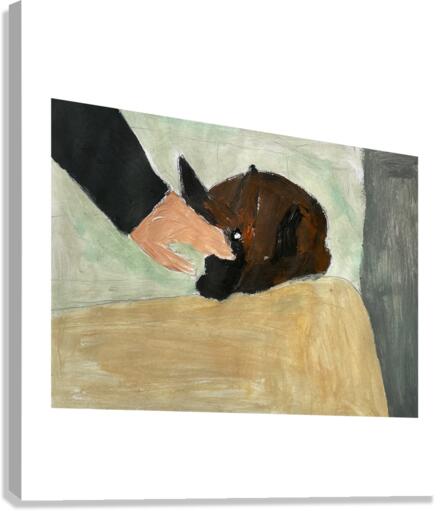 The Dog Canvas Print