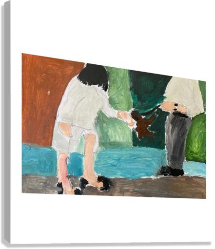 The Dog Canvas Print
