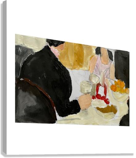Dinner Canvas Print