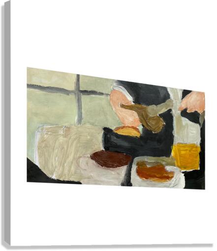 Breakfast Canvas Print
