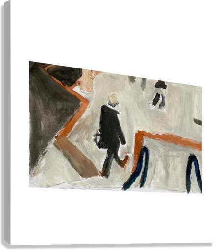 Train station  Canvas Print