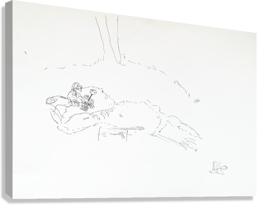 Drawings Canvas Print
