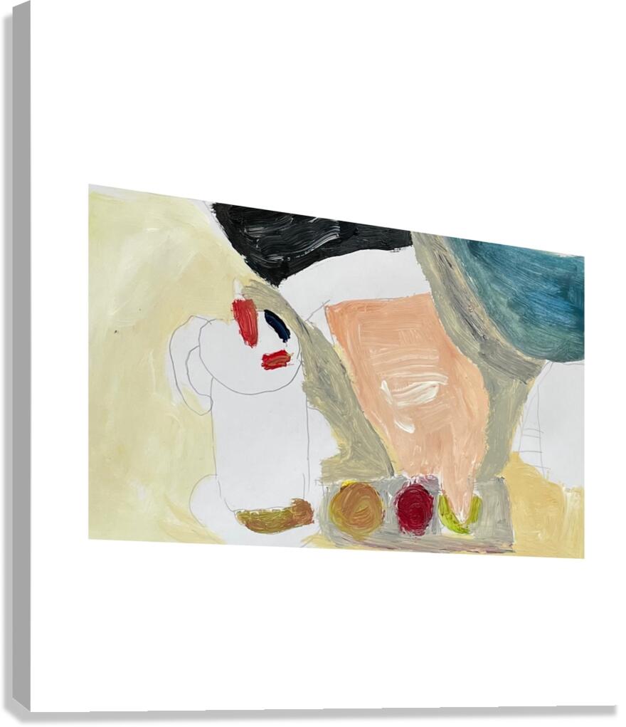 Button Canvas Print