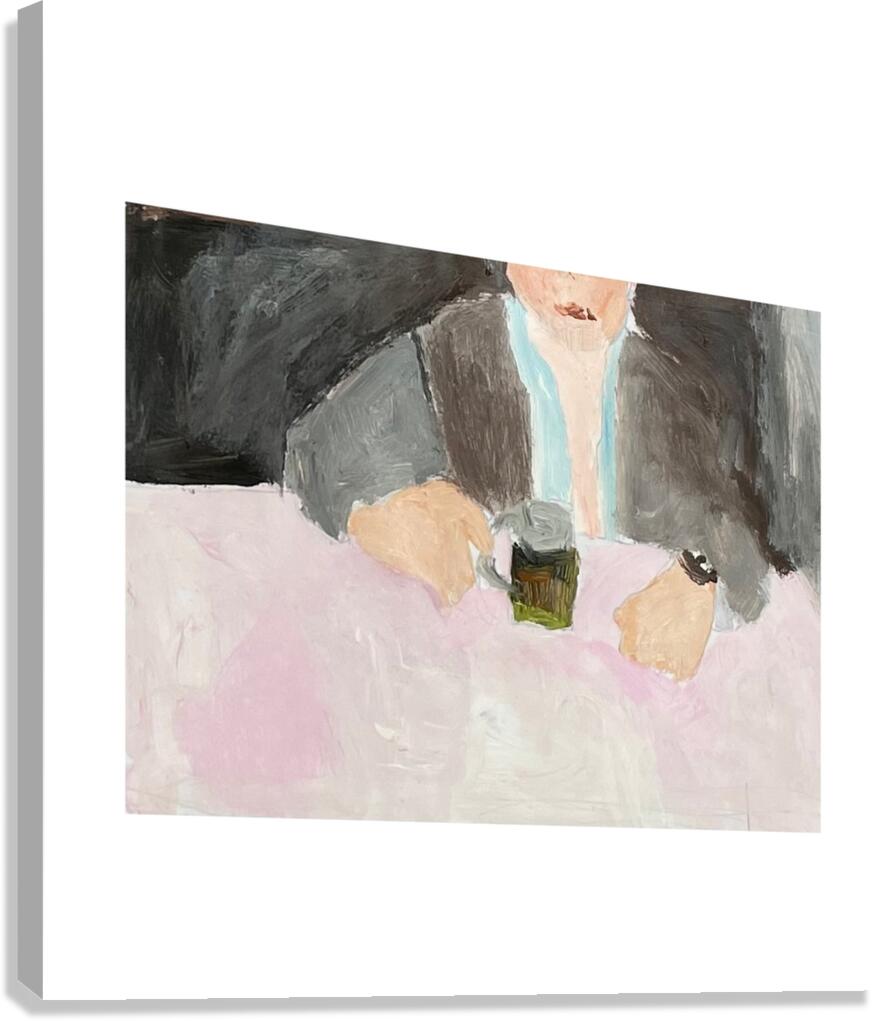 Reading Canvas Print