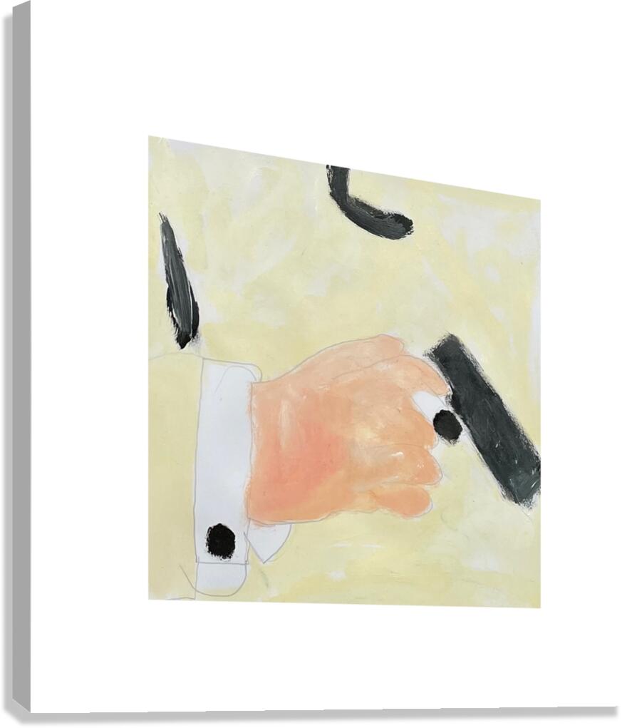 Smoker Canvas Print