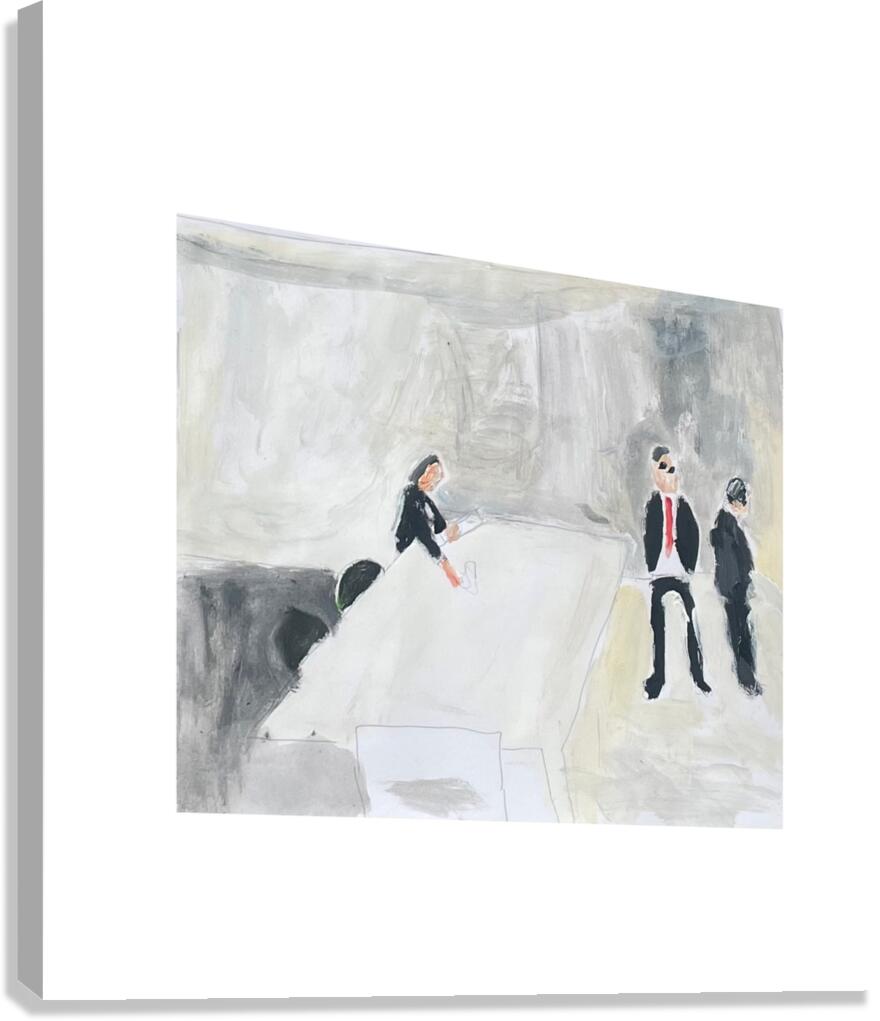 Conference Canvas Print