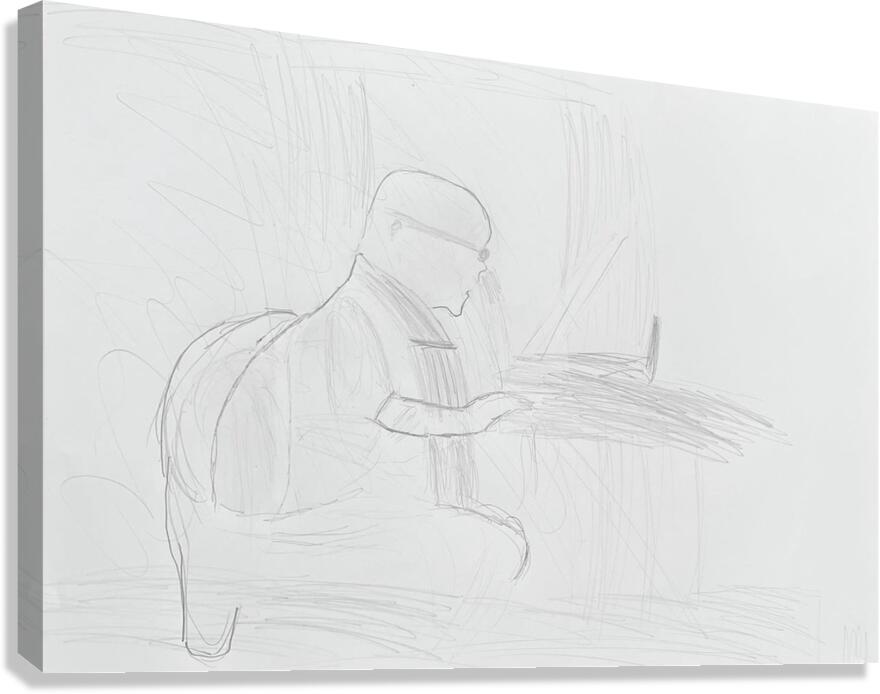 Reading Canvas Print