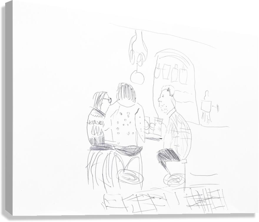 Drawings Canvas Print