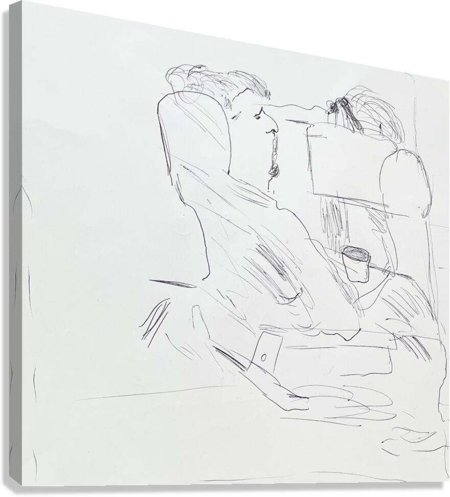 Drawings Canvas Print