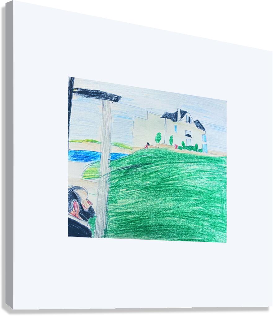 Home Canvas Print