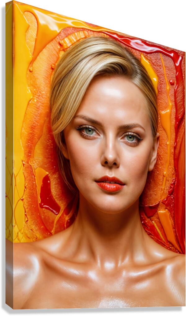 Radiant Elegance Canvas Print