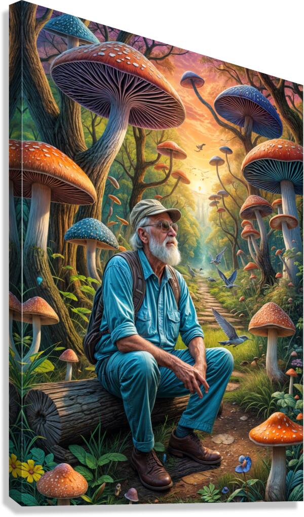 Fantasy Forest Canvas Print