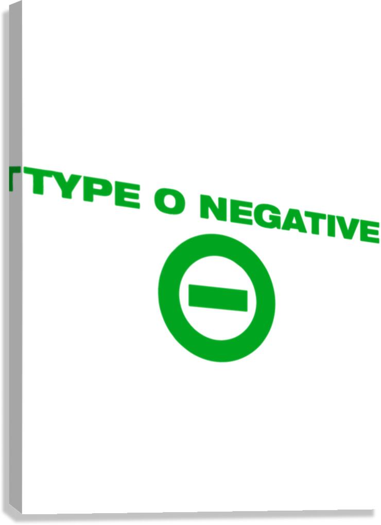Type O Negative 21 Canvas Print