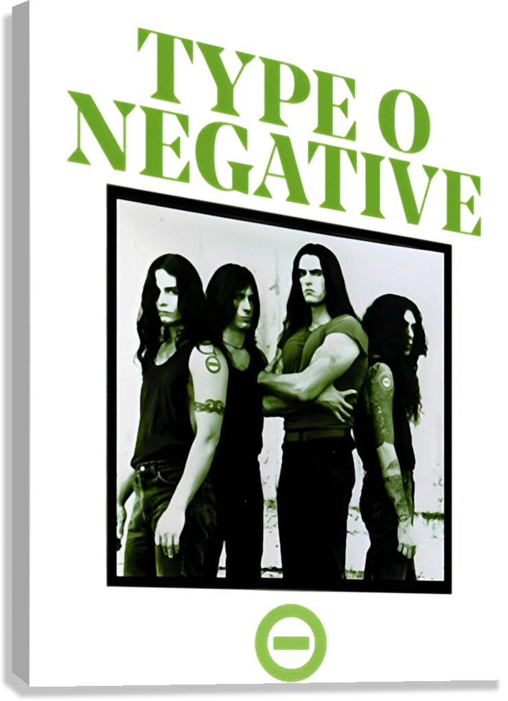 Type O Negative 21 Canvas Print