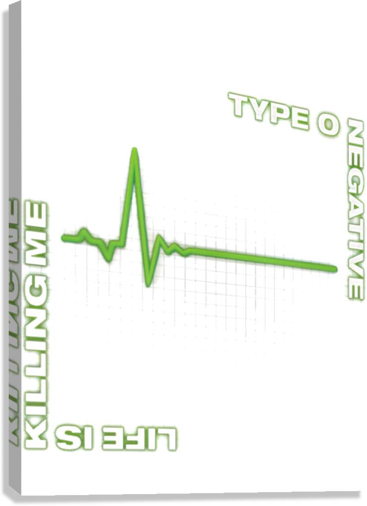 Type O Negative 45 Canvas Print