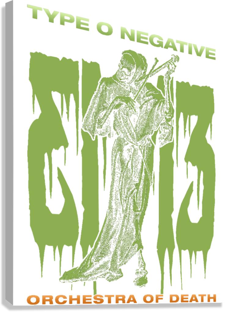 Type O Negative 48 Canvas Print
