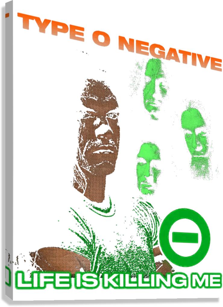 Type O Negative 8 Canvas Print