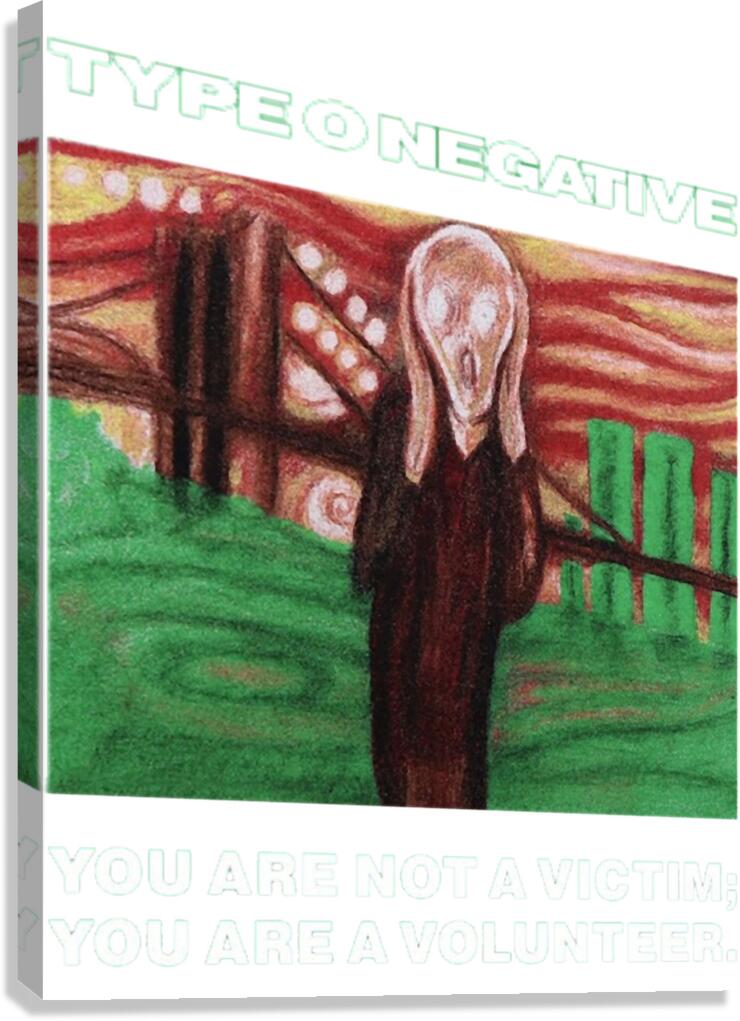 Type O Negative 9 Canvas Print